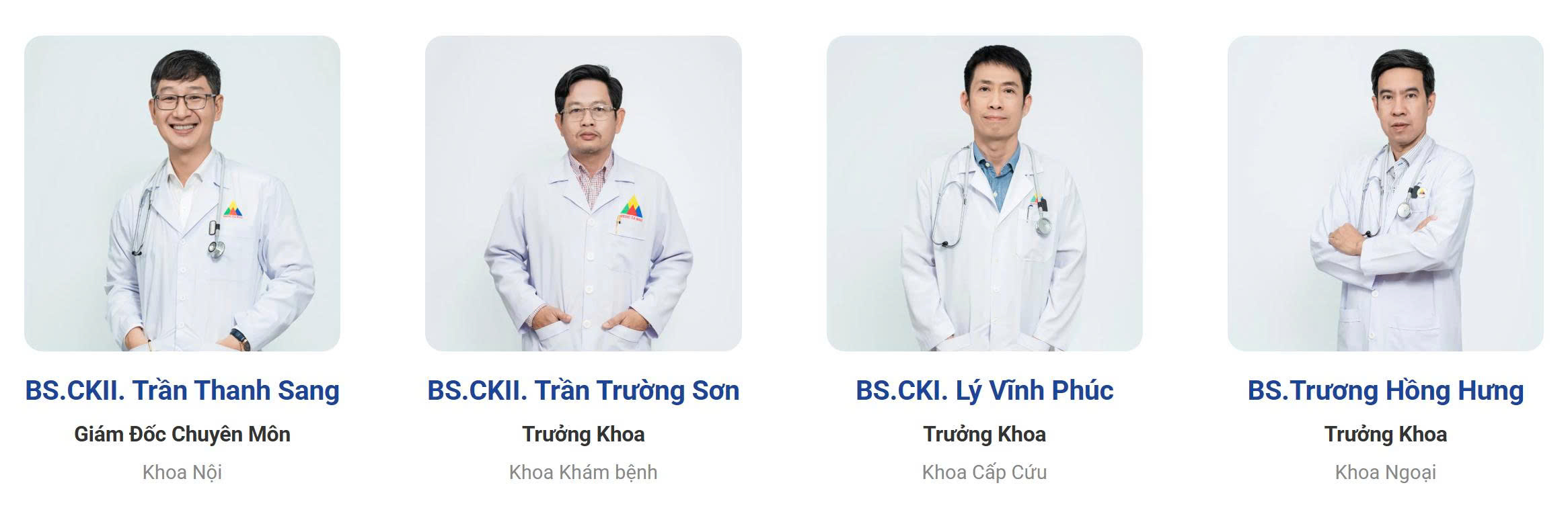 Đội ngũ bác sĩ