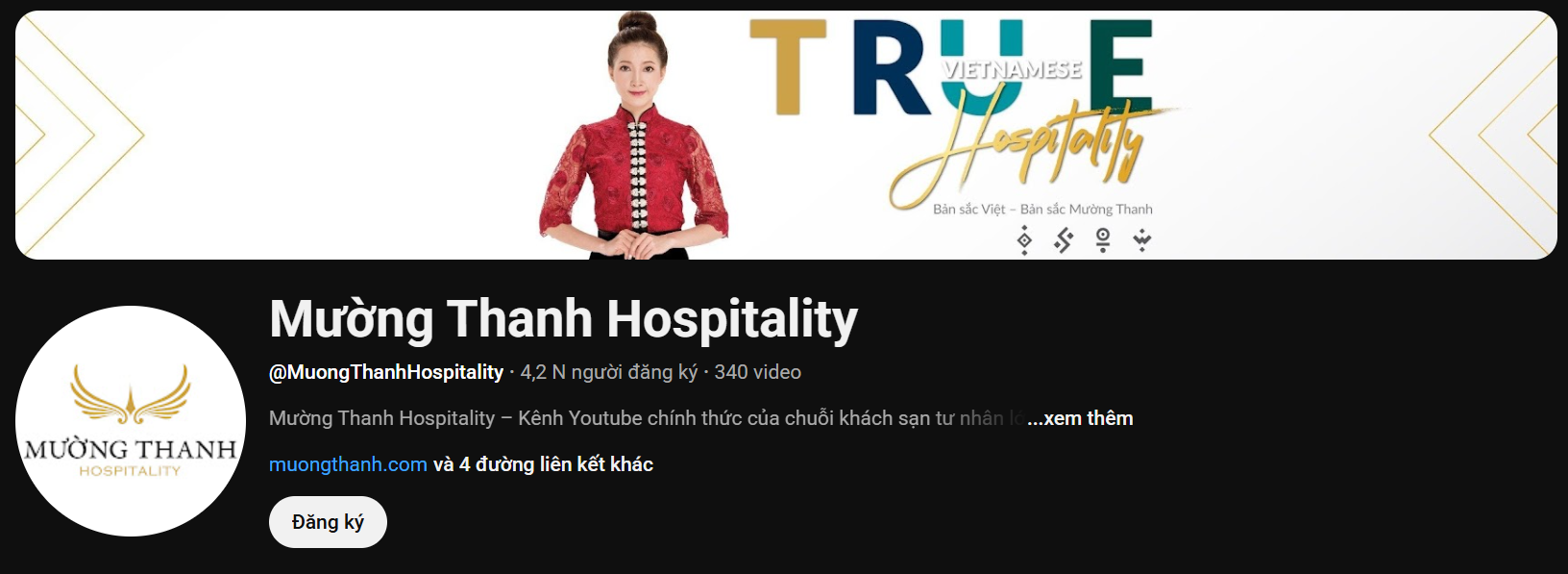 Youtube của Mường Thanh
