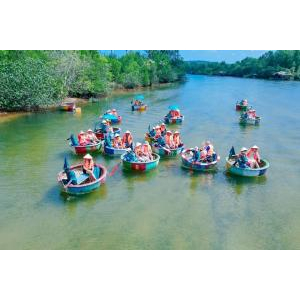 (TOUR RIÊNG) Chèo Thuyền Thúng Sông Cửa Cạn + Tham Quan Trang Trại Mật Ong