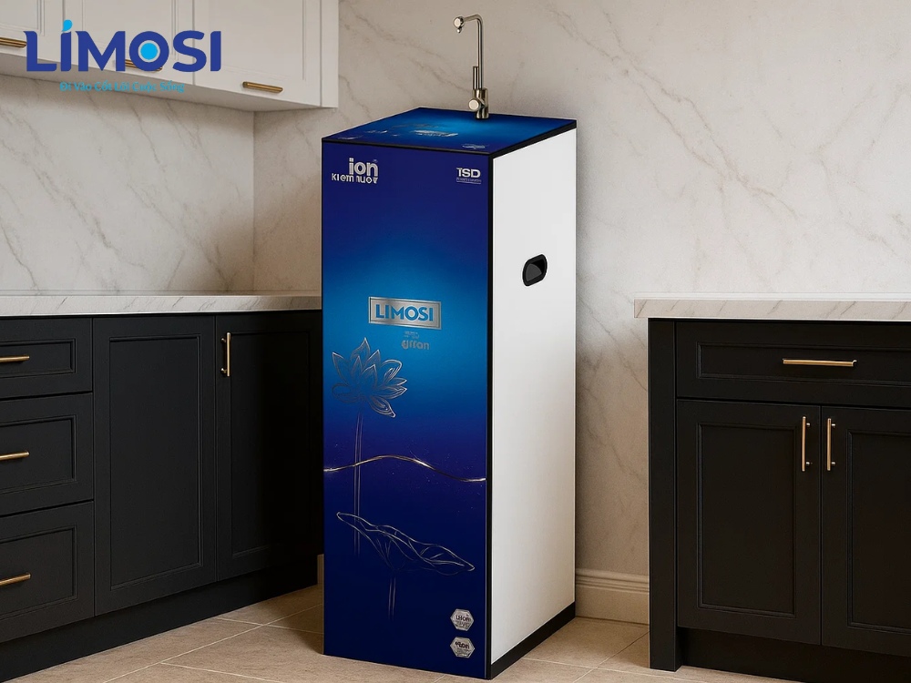 1. Giới thiệu Máy lọc nước đứng nguội Limosi Ion 004DN