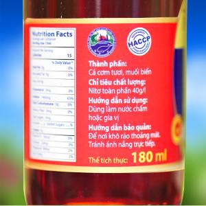 KIM HOA – Phu Quoc Traditional Fish Sauce 40N – 180ml