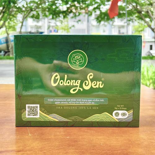 Hộp Oolong 100% Lá Sen 200gr