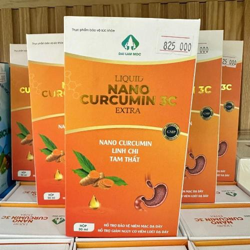 Nano Curcumin 3C Linh Chi Tam Thất - Hộp 30ml