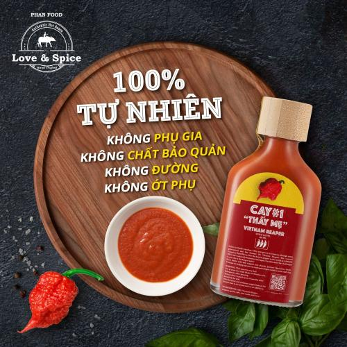 Tương Ớt Siêu Cay Love & Spice - Hộp 3 Tuýp x 60ml