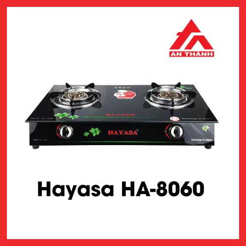 Bếp Gas Đôi Kiếng Cường Lực - Hayasa HA8060