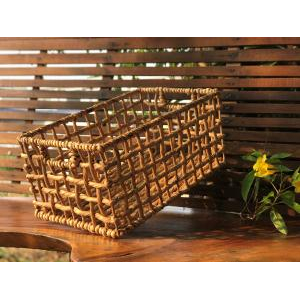 Khay Lục Bình Mẫu Lưới Có Quai Cầm - Size M [40x25x18cm]