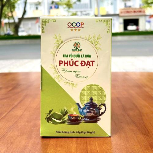 Trà Vỏ Bưởi Lá Dứa Phúc Đạt Hộp 40gr