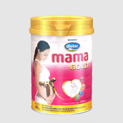 Sữa Bột Dielac Mama Gold Lon 900gr (Phụ Nữ Có Thai & Cho Con Bú)