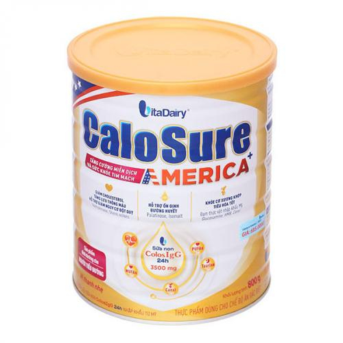 Sữa Bột Calosure America+ Lon 800gr (Người Tiểu Đường)