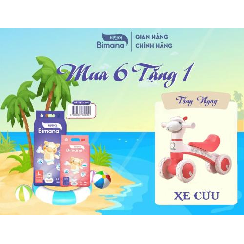 Tã dán Bimana Hàn Quốc size S (4 - 8kg)